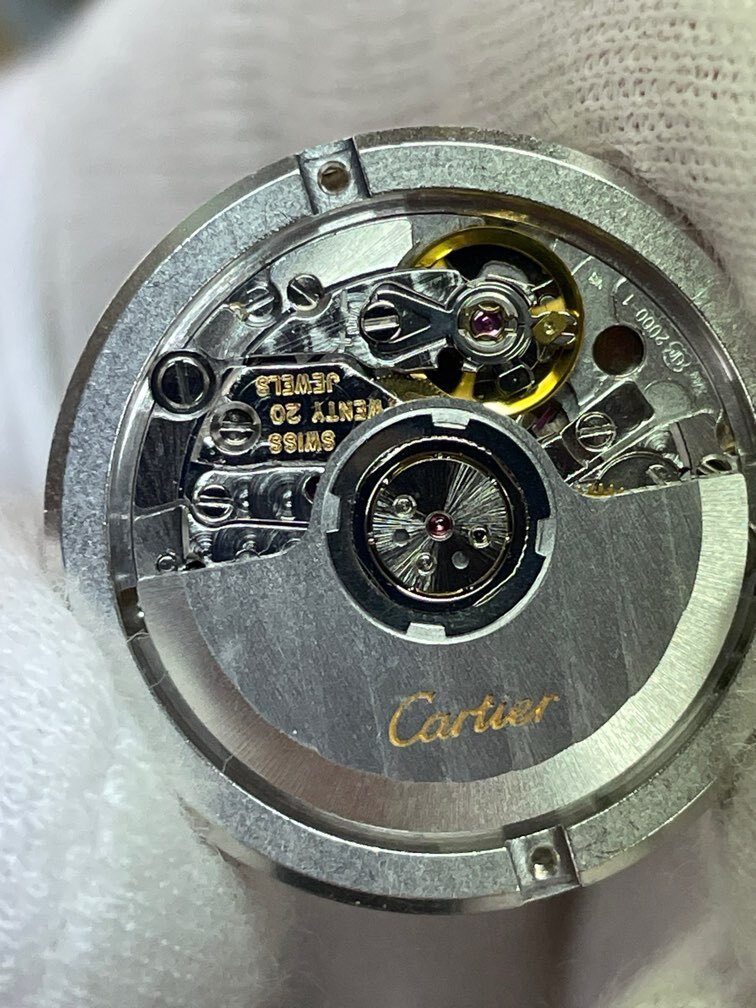 Cartier カルティエ ムーブメント クォーツ Cal 157 ジャンク 1