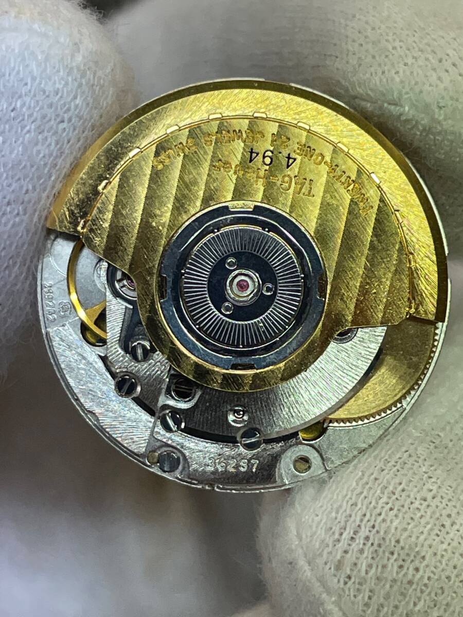 [ передвижной товар ]TAG Heuer бирка * Heuer самозаводящиеся часы Movement Cal.4.94 защита от ветра приложен [ текущее состояние ]N65633