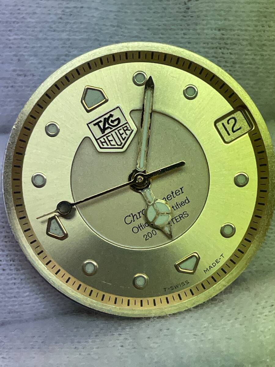 [ передвижной товар ]TAG Heuer бирка * Heuer самозаводящиеся часы Movement Cal.4.94 защита от ветра приложен [ текущее состояние ]N65633
