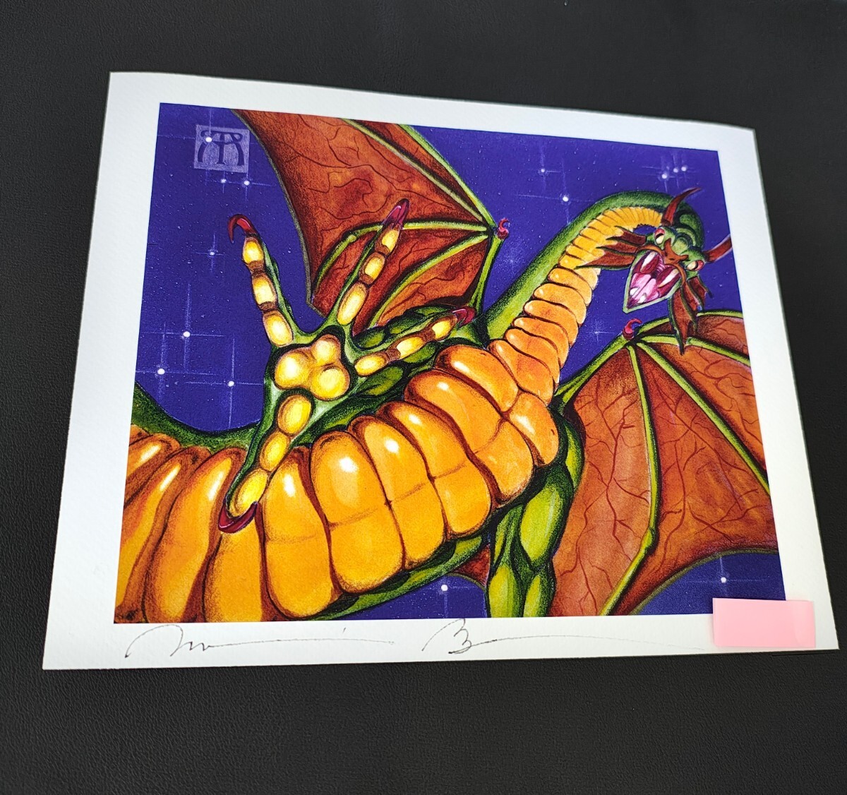 シヴ山のドラゴン 30枚限定キャンバスアート mtg