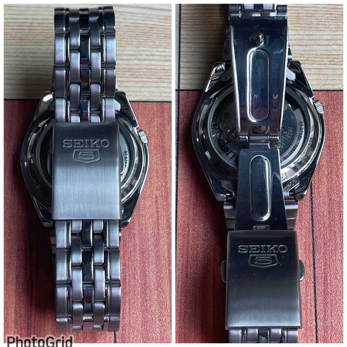 セイコー腕時計 SEIKO 21石 automatic セイコー5 自動巻き 裏