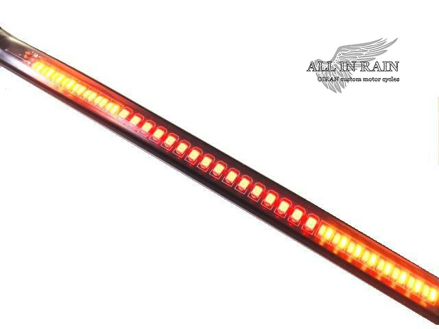 送料無料【ALL-IN-RAIN】 オールインレイン　バイク用リアフェンダーLEDテープ　ウインカー內(nèi)蔵LEDテール　ハーレー