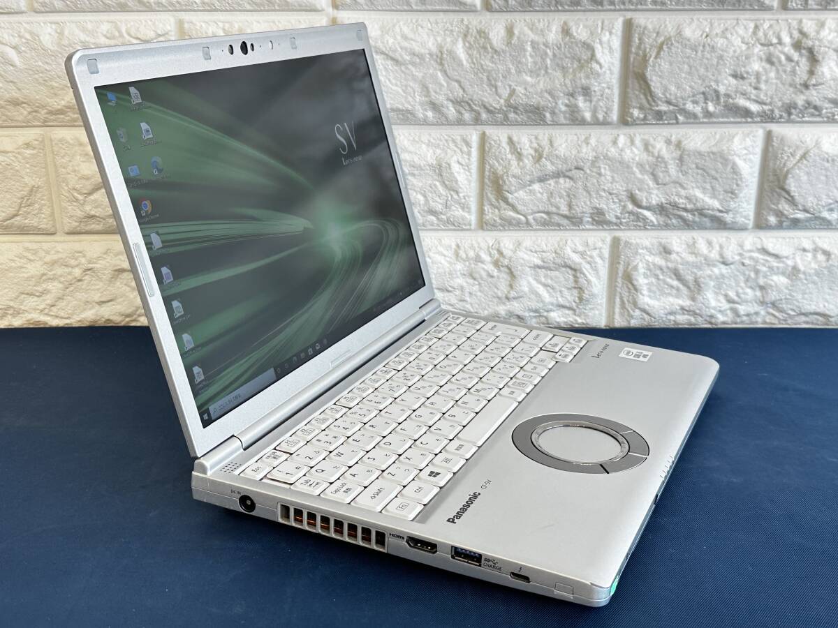 【★2020年モデル　良品】 Panasonic Let's note CF-SV9RDLVS /Core i5 10310U/8GBメモリ＋Nvme 256GB?SSD/FULL HD