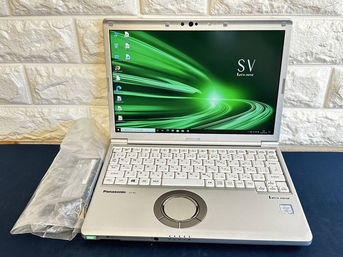 【★2019年モデル 美品】 Panasonic Let's note CF-SV8KDCVS /Core i5 8265U/8GBメモリ＋256GB?SSD/12.1 Full HD