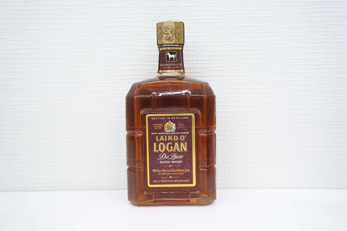 284 酒祭 洋酒祭 ホワイトホース レアード ローガン デラックス 八角キャップ 43度 750ml 度數(shù)ml記載なし 未開栓