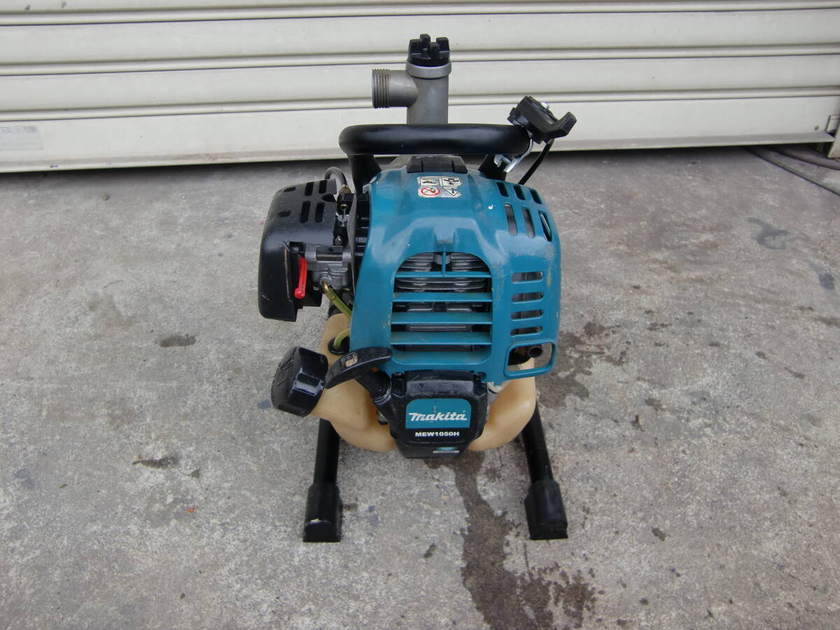 ★地球に優しい4サイクルエンジン　makita MM4 MEW105H ポンプ 中古良品整備済み_画像2