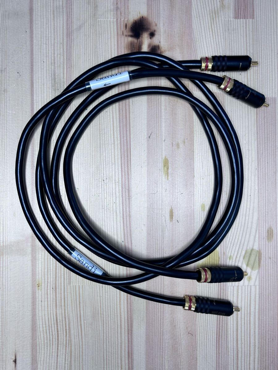 WBT WBT-0144 RCAケーブル 1m 1本 1.5m １本