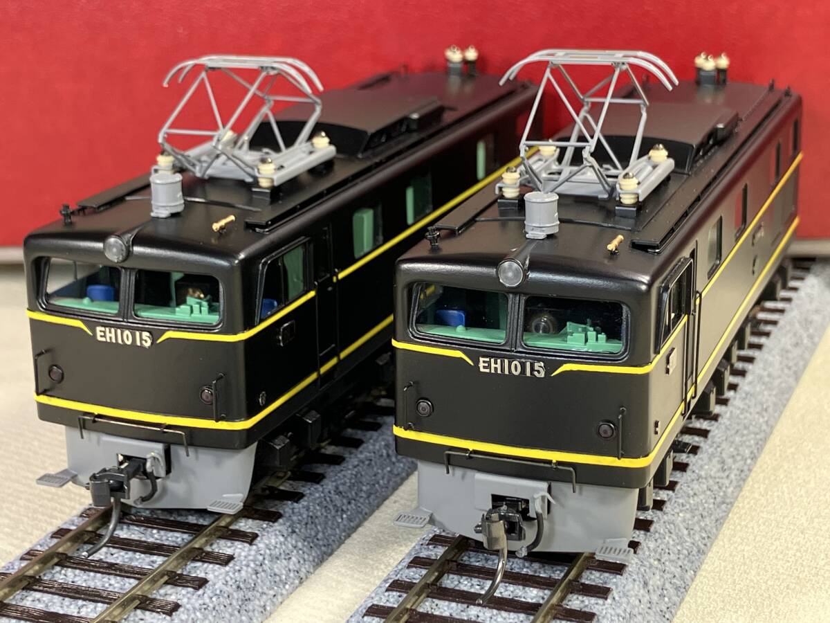カツミ模型　ＥH10型電気機関車　量産型 美品 HO カツミ (KTM）EH10 15号機（量産型・黒色塗装