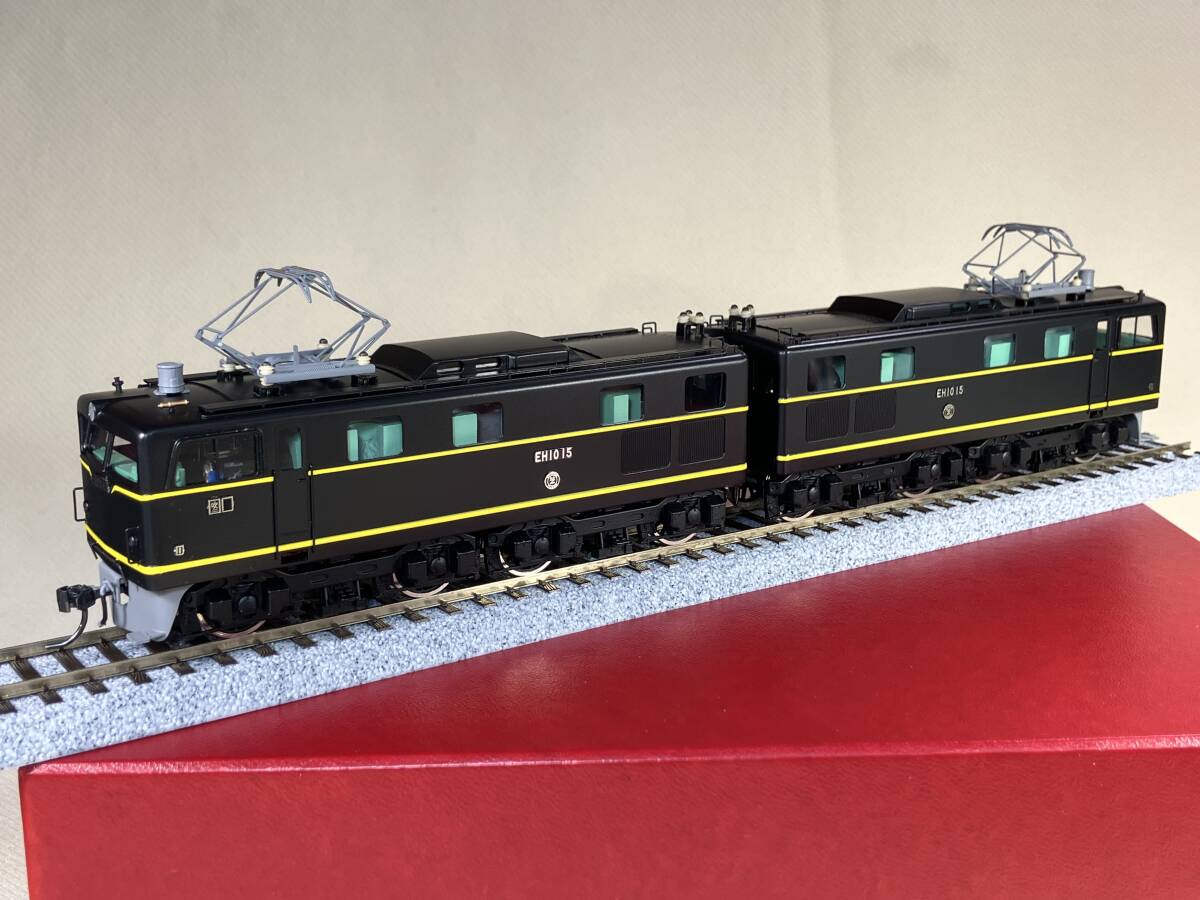 カツミ模型 EH10型電気機関車 量産型 美品 HO カツミ (KTM)EH10 15号機(量産型・黒色塗装