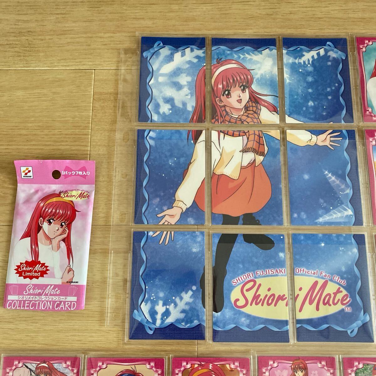 ときめきメモリアル Shiori Mate コレクションカード 藤崎詩(shī)織 FC限定 ノーマル 全45種 コンプ KONAMI 美少女 ゲーム アニメ トレカ 美品