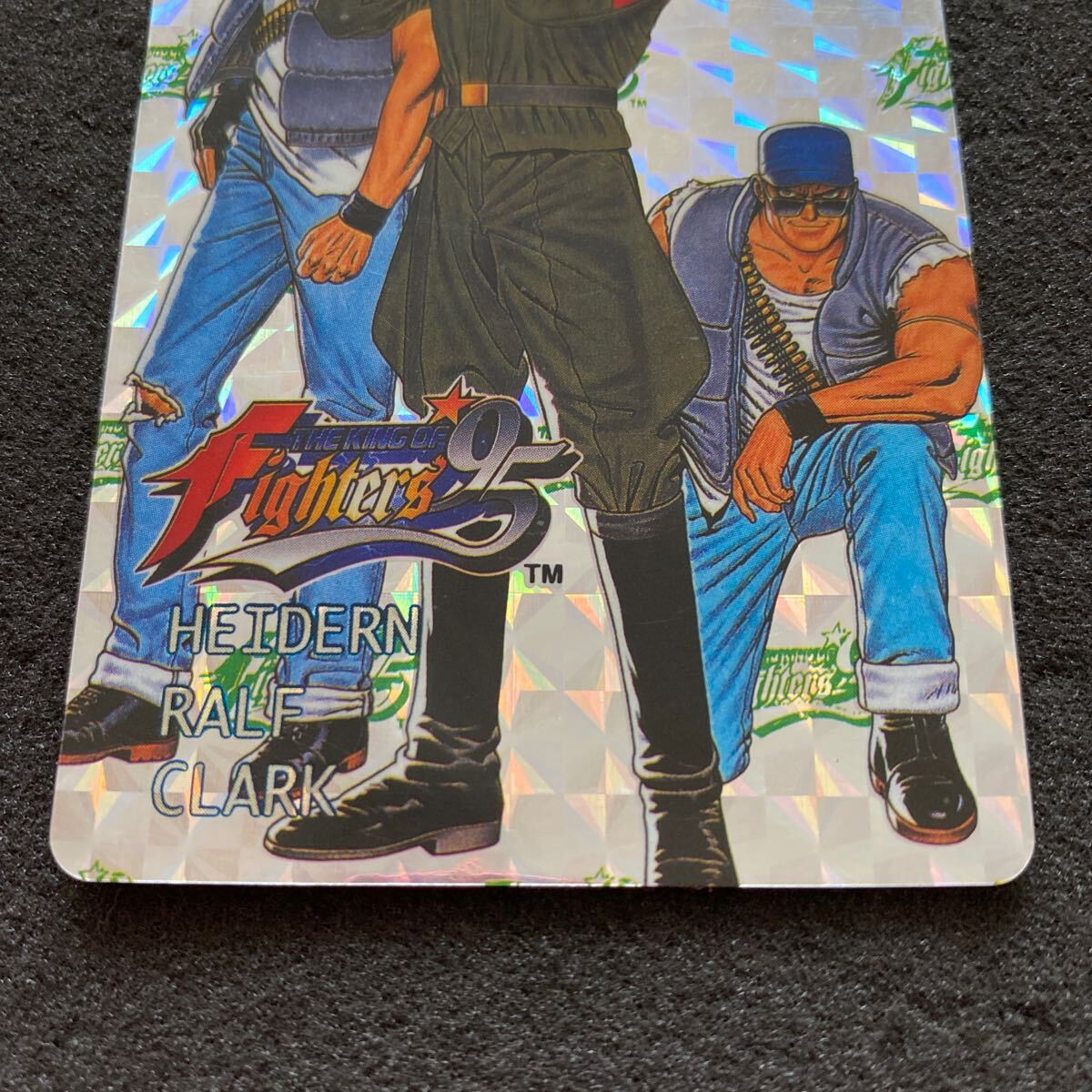 King ob Fighter z Carddas YUU.CORP карта ...p ритм kilaNO.08. команда SNK NEOGEO KOF95 игра коллекционные карточки товар среднего качества 