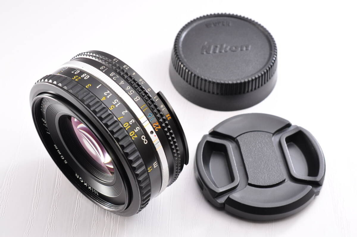 Nikon Ai-S NIKKOR 50mm F1.8 50/1:1.8 Nikon AIS Nikkor MF линзы блин линзы #2185