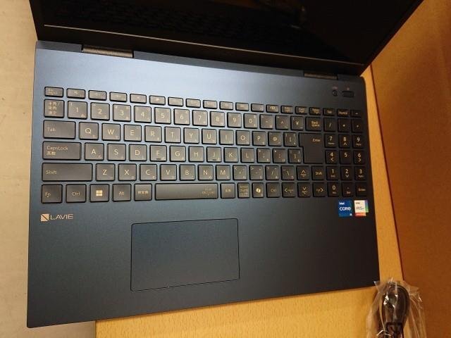 @【未使用品】 NEC LAVIE N16 PC-N1655JZL-2 ネイビーブルー (16型/Core i5 1235U/メモリ16GB/SSD512GB/Win11Home) ラビ ノートパソコン_画像2