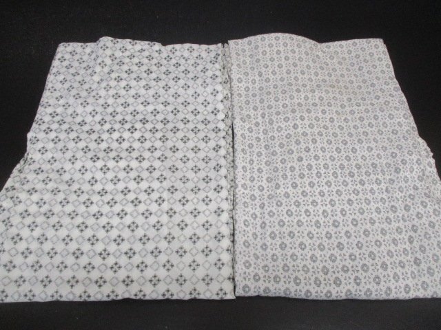 1円 中古 著物 リメイク 大量 リサイクル 夏物 上布 麻 10點まとめて 高級 絣 幾何學抽象 和裝 和服 和柄 日本 著付け お茶會【夢職】☆☆