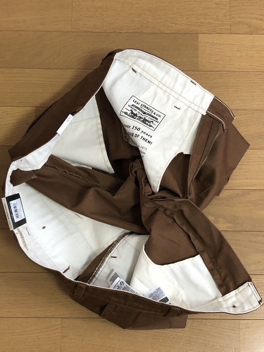Levi's STA-PREST BERMUDA SHORTS BROWN PARTRIDGE W32