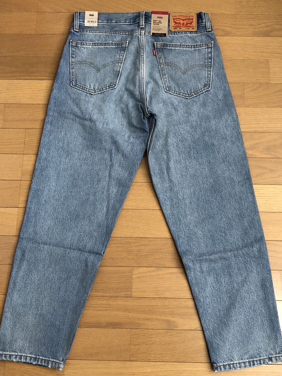 Levi's 550 '92 RELAXED TAPERライトインディゴW32 L30