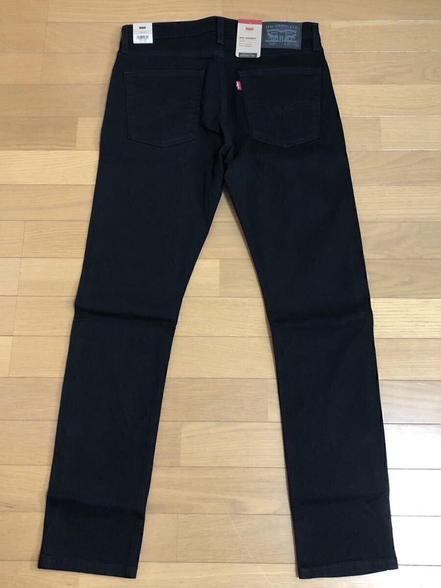 Levi's 510 SKINNY FIT BLACK W33 L32 ②