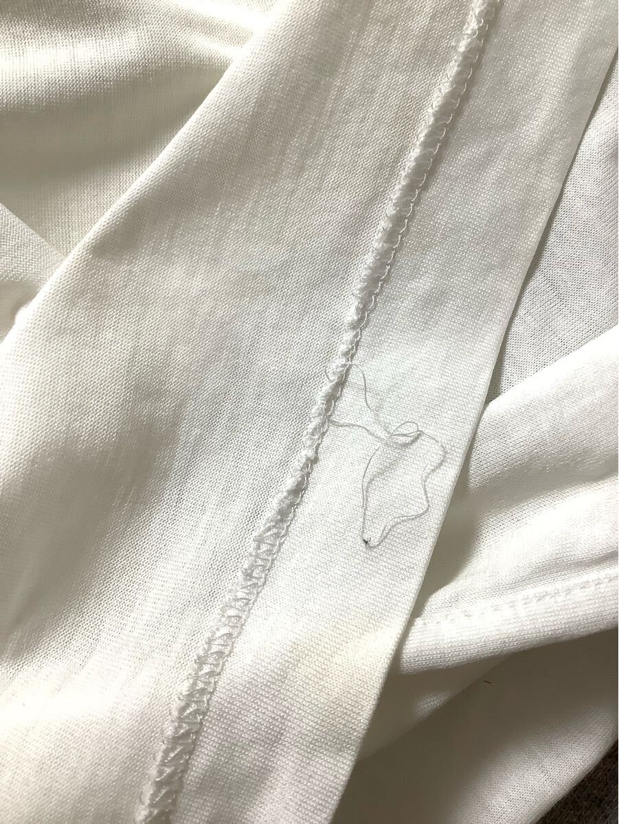 christian dior sports クリスチャンディオールスポーツ　リンガー半袖Tシャツ　ホワイト　ハイブランド　古著　M