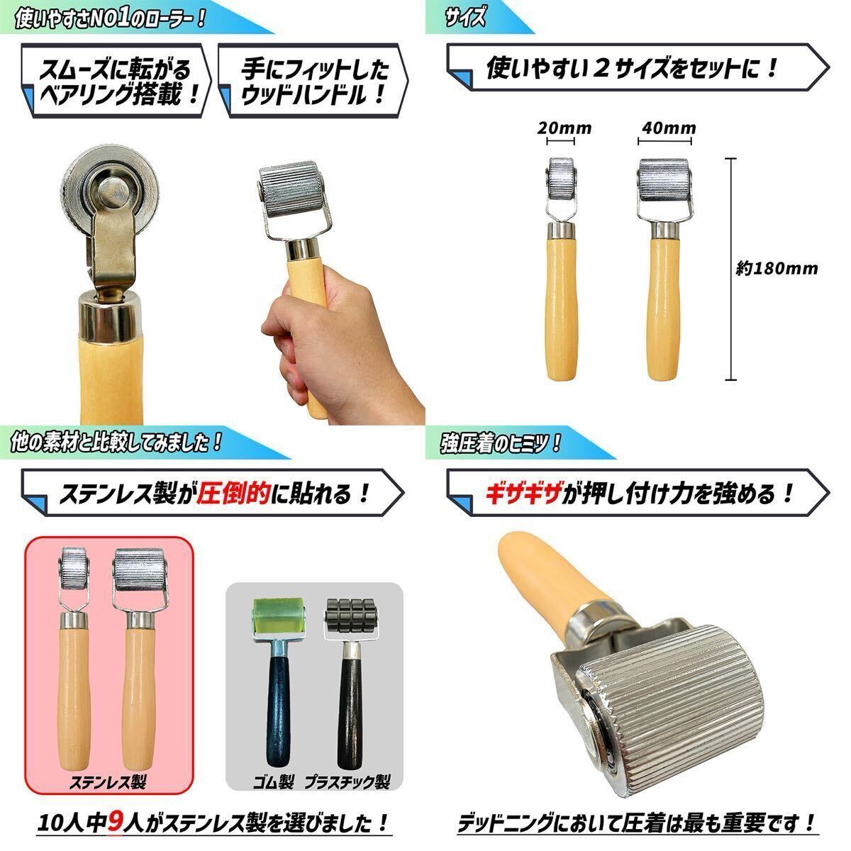【大特価】デッドニングシート 制振シート 吸音材　NUTSLAMP 3種の音質大革命セットDX 音質向上 防音材 遮音材 ローラー