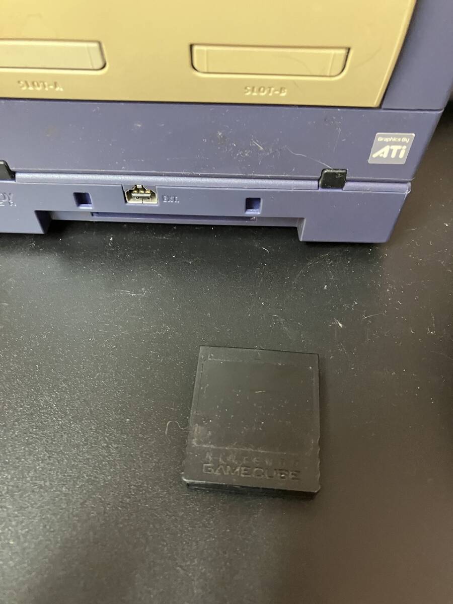 1 иен Nintendo nintendo GAME CUBE Game Cube DOL-017 GC для бытового использования игра машина коллекция retro Vintage подлинная вещь текущее состояние товар хранение товар 