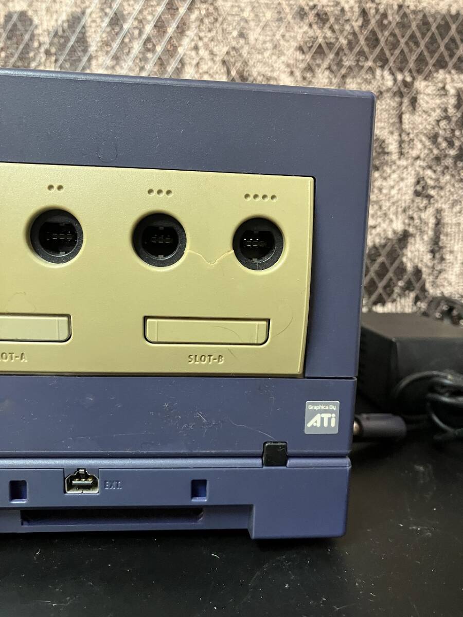 1 иен Nintendo nintendo GAME CUBE Game Cube DOL-017 GC для бытового использования игра машина коллекция retro Vintage подлинная вещь текущее состояние товар хранение товар 