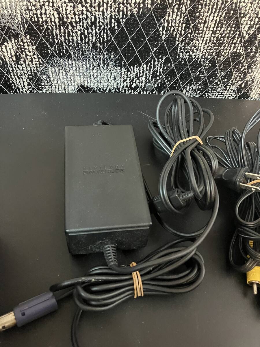 1 иен Nintendo nintendo GAME CUBE Game Cube DOL-017 GC для бытового использования игра машина коллекция retro Vintage подлинная вещь текущее состояние товар хранение товар 
