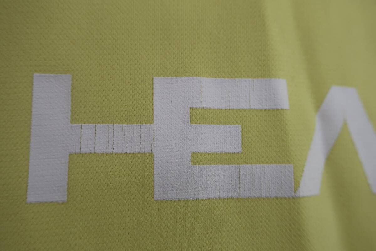 【美品】VIVA HEART(ビバハート) ポロシャツ 黄色 メンズ 50 ゴルフ用品 2506-0172 中古_画像8