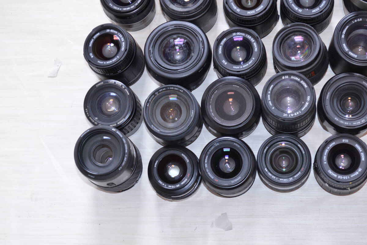 C※交換レンズまとめ品 光學(xué)機器 MINOLTA/CANON/TAMRON/SIGMAなど