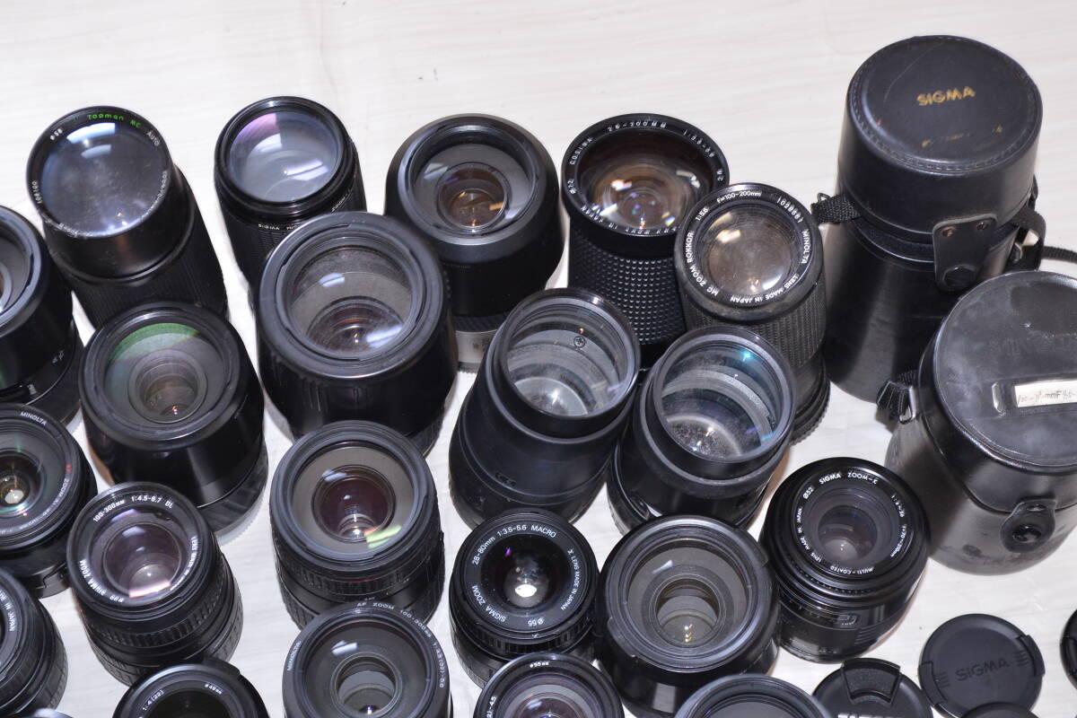 C※交換レンズまとめ品 光學(xué)機器 MINOLTA/CANON/TAMRON/SIGMAなど