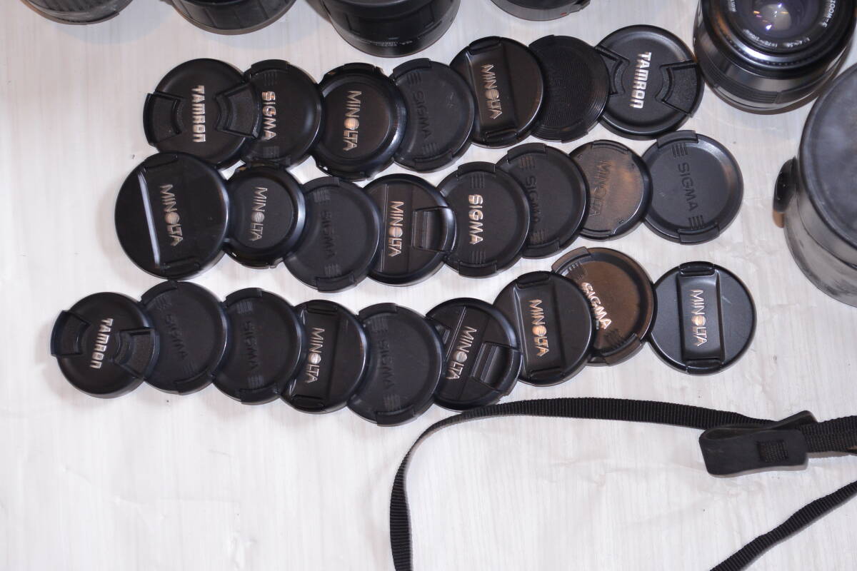 C※交換レンズまとめ品 光學(xué)機器 MINOLTA/CANON/TAMRON/SIGMAなど