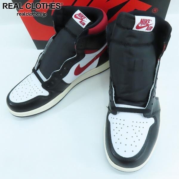 AIR JORDAN 1 RETRO HIGH OG "BLACK GYM RED" 555088-061 (ブラック/ホワイト/セイル/ジムレッド)