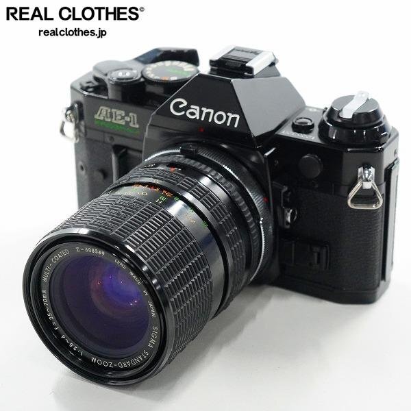 Canon AE-1 35mm 70mm 1:4 動作未確認ジャンク扱い Canon AE-1 35mm 70mm 1:4 動作未確認ジャンク扱い