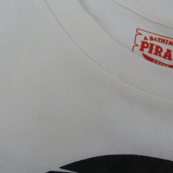 ☆A(yù) BATHING APE/アベイシングエイプ BAPE PIRATE STORE パイレーツ/サル海賊 Ｔシャツ /XS /UPK