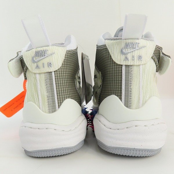 【未使用】OFF-WHITE×NIKE/オフホワイト×ナイキ AIR FORCE 1 MID SP エアフォース1 ミッド DO6290-100/28 /080