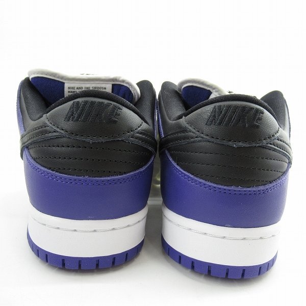 [ не использовался ]NIKE/ Nike SB DUNK LOW PRO COURT PURPLE Dunk BQ6817-500/26 /080