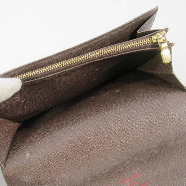 LOUIS VUITTON/ルイ ヴィトン ダミエ ポルトフォイユ サラ 二つ折り長財布 /UPK