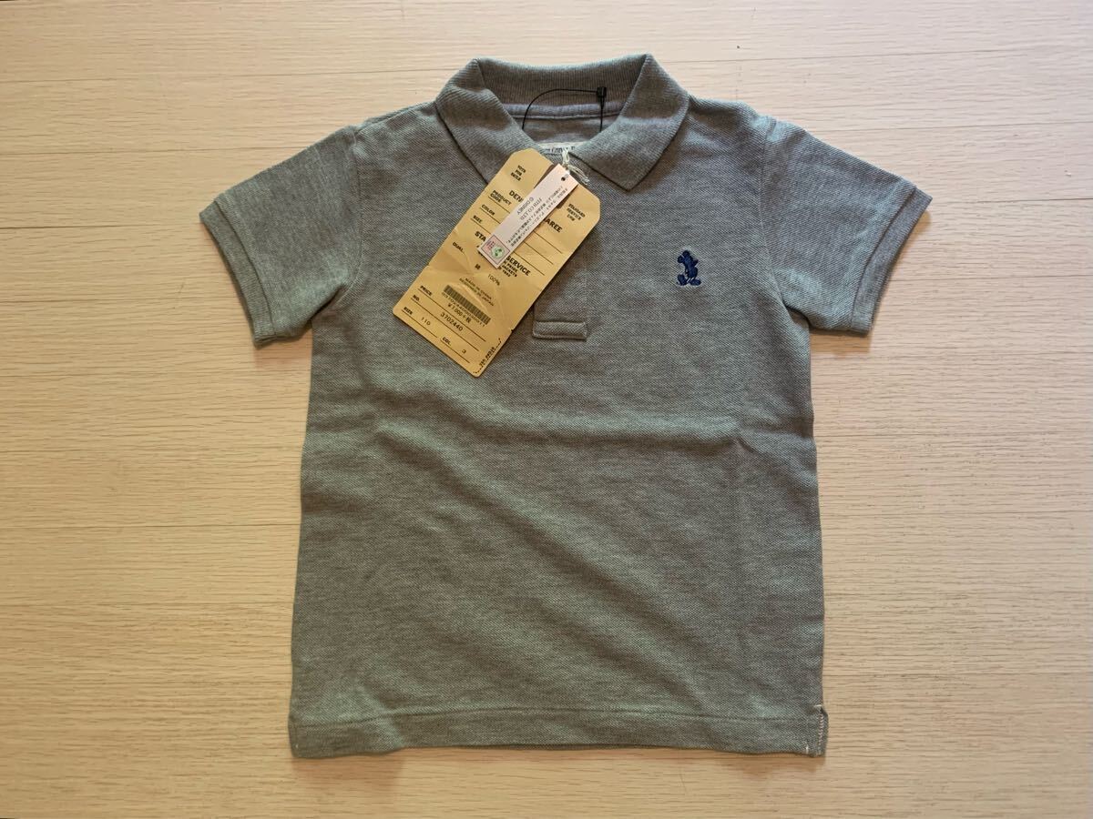 新品 ロンハーマン ディズニー コラボ ポロシャツ キッズ 110 半袖 Tシャツ kids tokyo disney land ミッキーマウス 子供服 