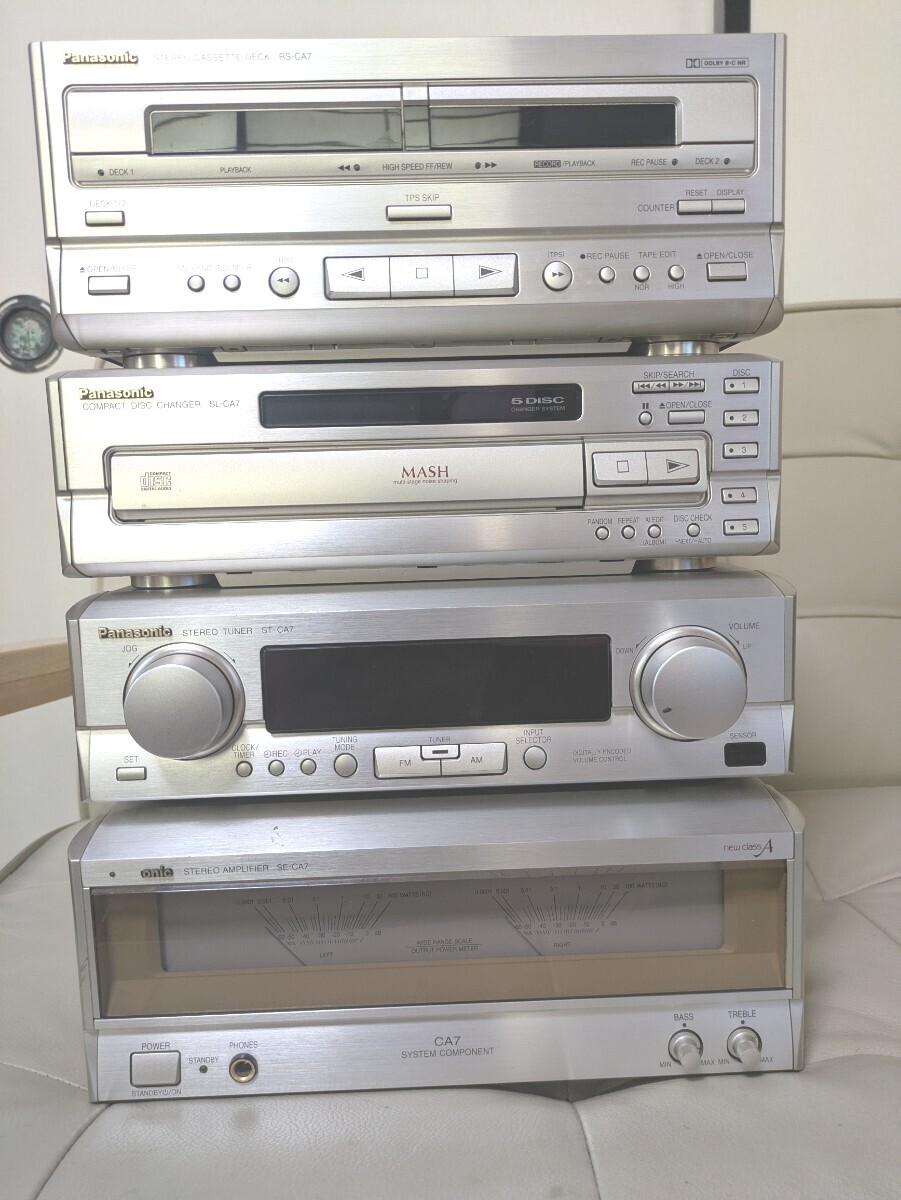 [ Junk ]Panasonic CA7 серии полный комплект SE-CA7 / ST-CA7 / SL-CA7 / RS-CA7 / специальный кабель есть 