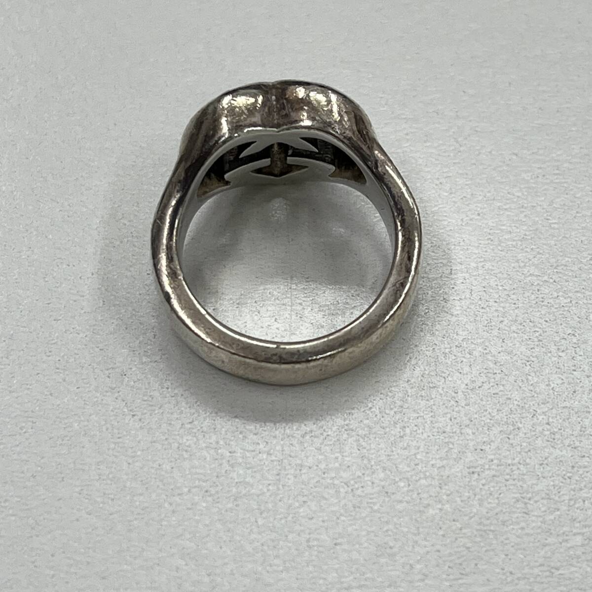 51160-210 グッチ GUCCI Ag 925 リング インターロッキング ラブリーハート サイズ　6號 送料210円～