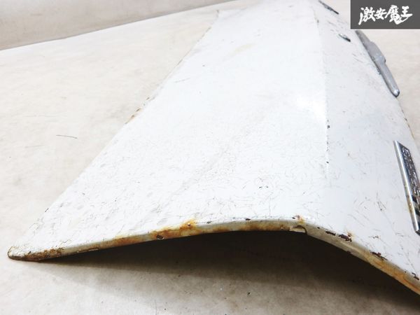  распродажа Datsun DATSUN B10 оригинальный Sunny спорт 1000 Deluxe багажник задний panel белый экстерьер Showa Retro подлинная вещь полки 2F-N-3