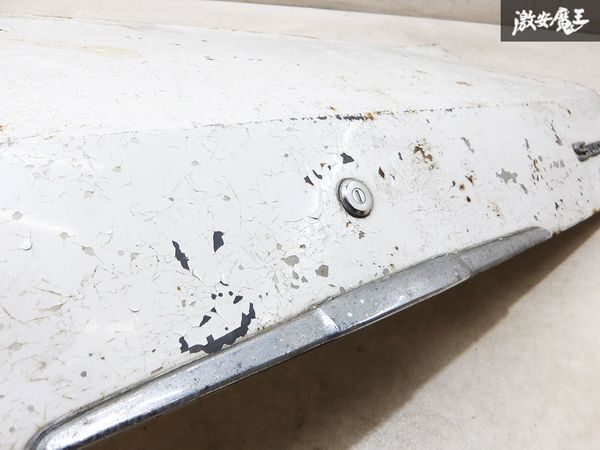  распродажа Datsun DATSUN B10 оригинальный Sunny спорт 1000 Deluxe багажник задний panel белый экстерьер Showa Retro подлинная вещь полки 2F-N-3