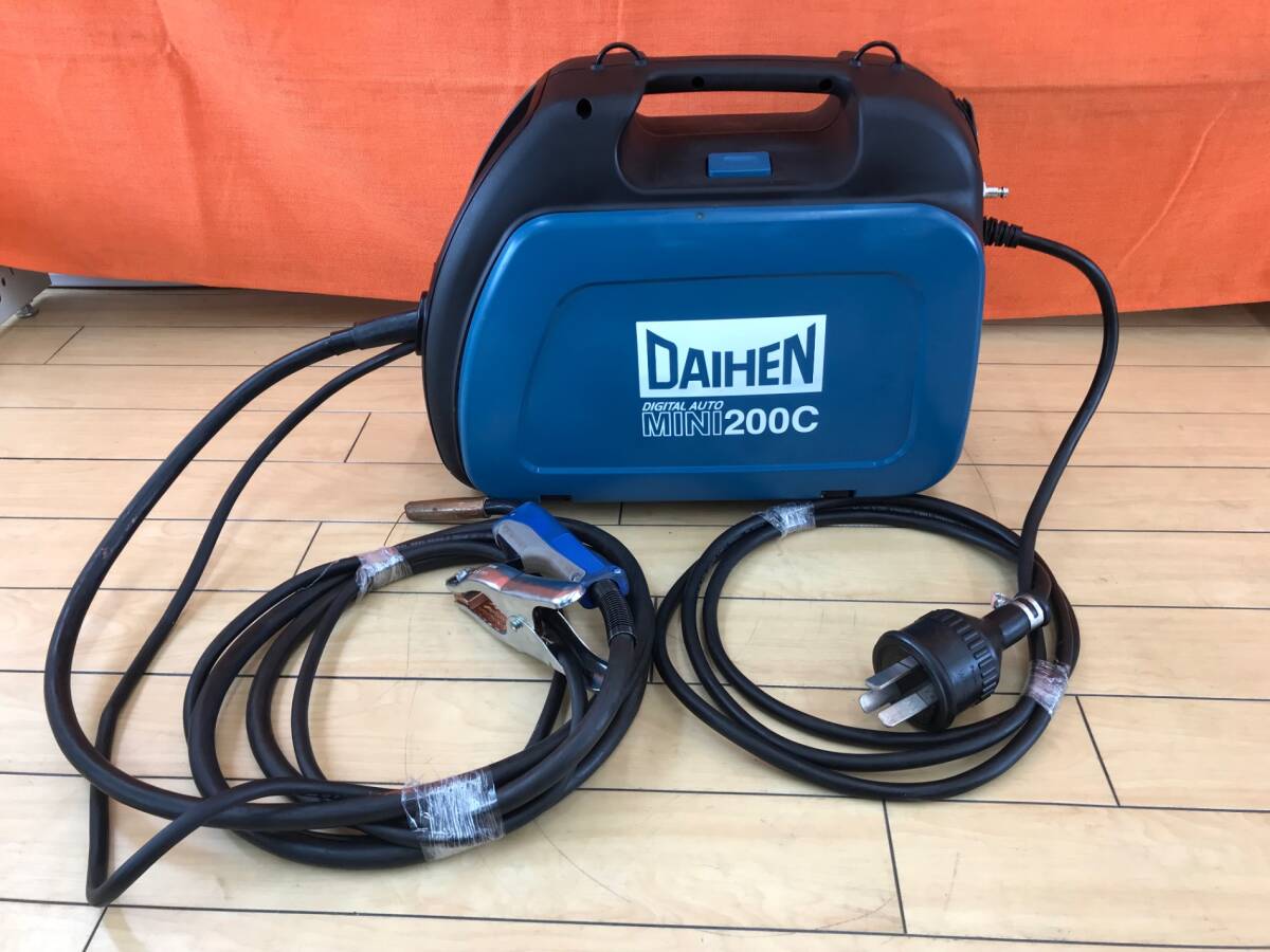 【店頭引取または西濃運輸での発送】 【ジャンク/保証なし】☆DAIHEN/ダイヘン CO2/MAG/MIG溶接機 MINI200C [ITOV2E3GLHSE][Y01]