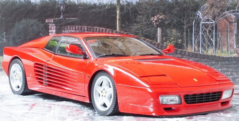 京商 1/18 1991 フェラーリ 512TR テスタロッサ 后期型 レッド Ferrari Testarossa 送料無(wú)料