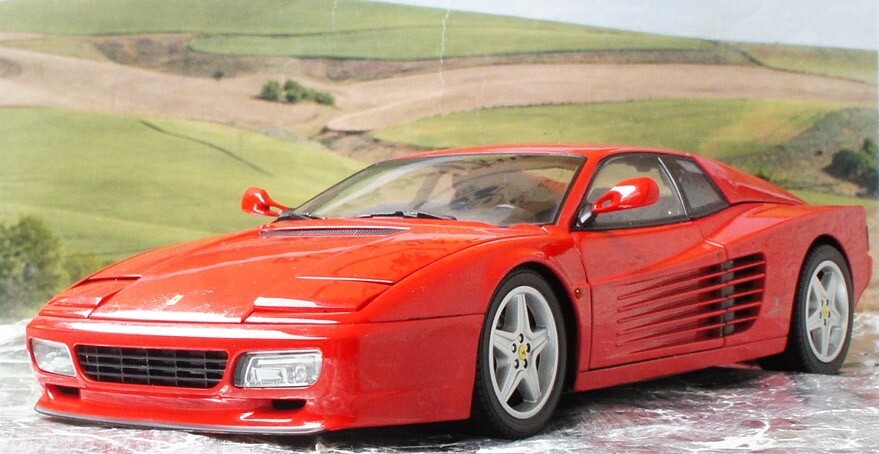 京商 1/18 1991 フェラーリ 512TR テスタロッサ 后期型 レッド Ferrari Testarossa 送料無(wú)料