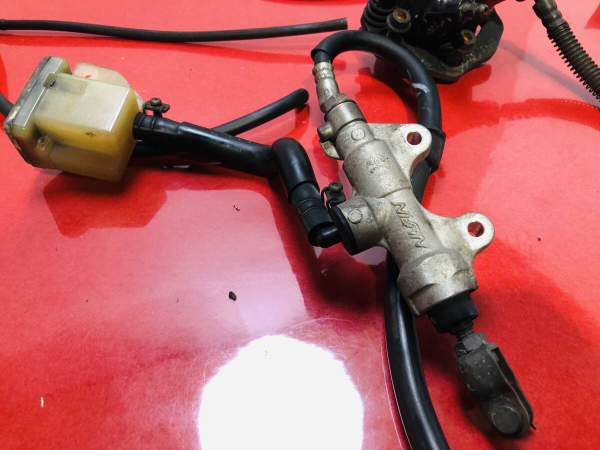 Suzuki RGV250 Gamma VJ22A оригинальный и т.п. суммировать комплект фактически работающий машина снят, но б/у товар отдельные ручки тормозные колодки суппорт и т.п. осмотр :Γ Wolf RG NSR TZR