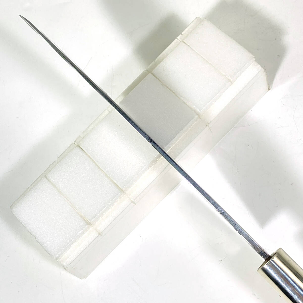 H011 天六 本家國重 菜切包丁 少し厚めの包丁です サイズ / (約) 刃渡 : 170mm 全長 : 320mm 現(xiàn)狀保管品