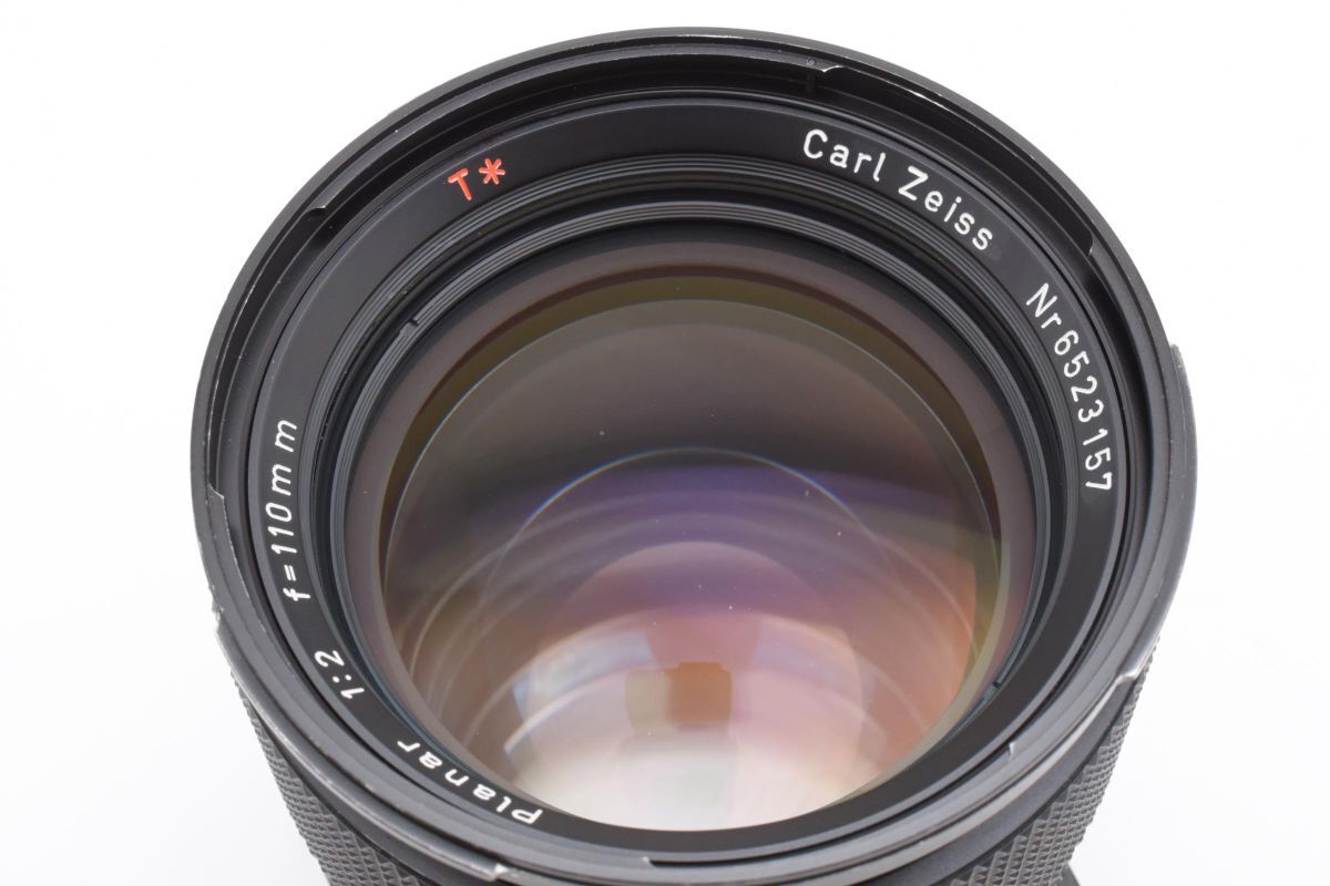 【1円スタート！】★希少良品★ ハッセルブラッド HASSELBLAD Carl Zeiss Planar F 110mm F2 T* キャップ付き ★完動(dòng)品★ #022P0A506015