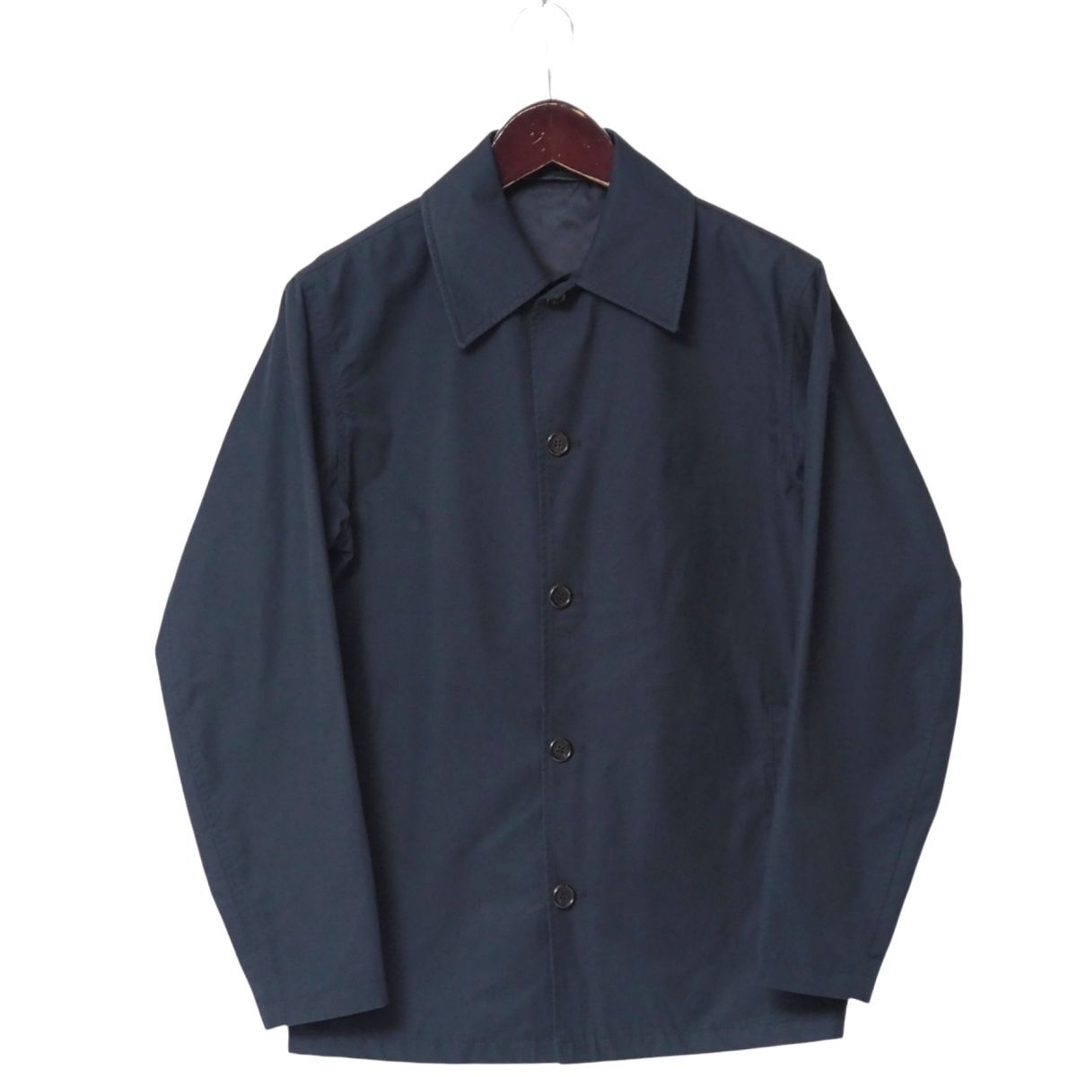 GR6736▽ダンヒル dunhill*メンズS*コットンジャケット*ブルゾン*カバーオール*ネイビー系