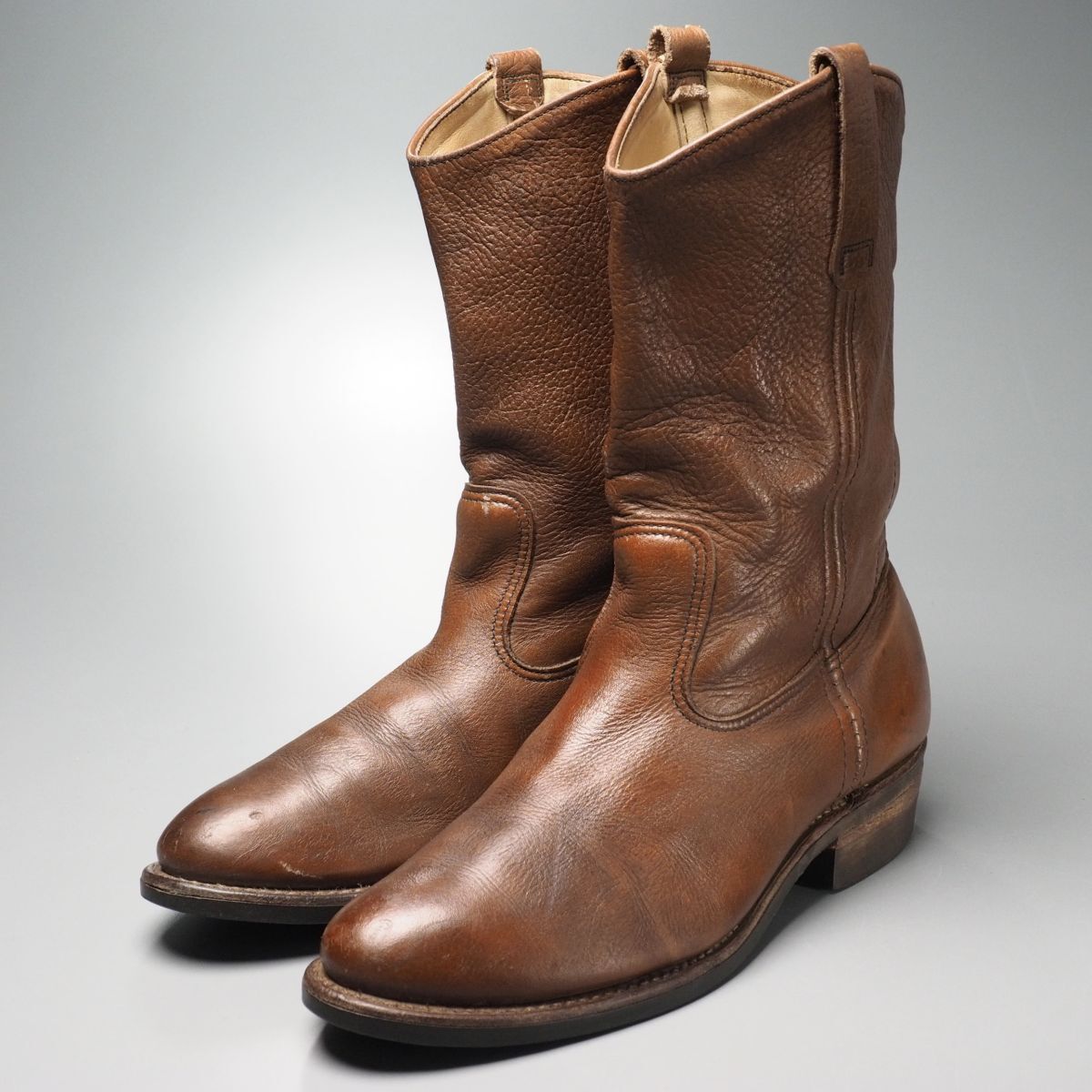 専用！70s REDWING 766 プリント羽タグ 入手困難モデル 10C 入手困難 70s REDWING 766 プリント羽タグ ガラスレザー