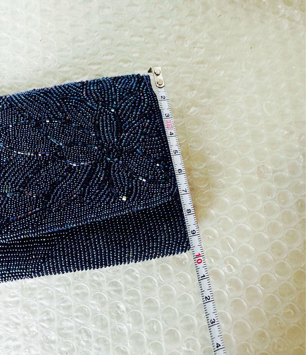 Showa Retro бисер длинный кошелек pa- повседневный рюкзак